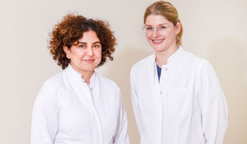 Dr. Maryam Mirza Tabatabaei und Dr. Melanie Homburger